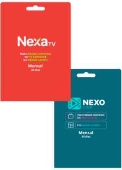 Gift Card NexaTV+ Nexo Cine - Mensal