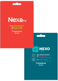 Gift Card NexaTV+ Nexo Cine - Trimestral
